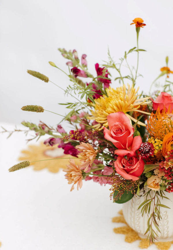 Fall Bounty Vase Arrangement