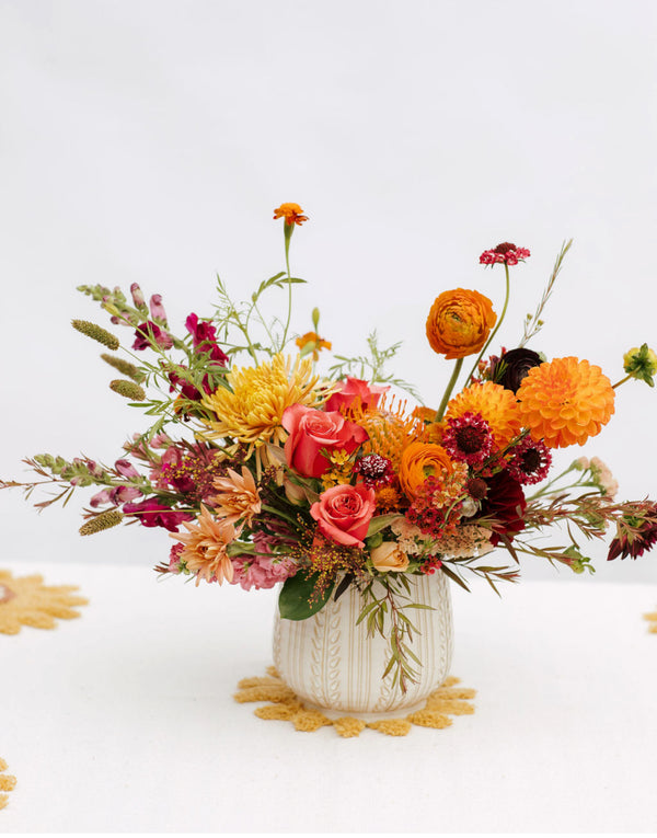 Fall Bounty Vase Arrangement