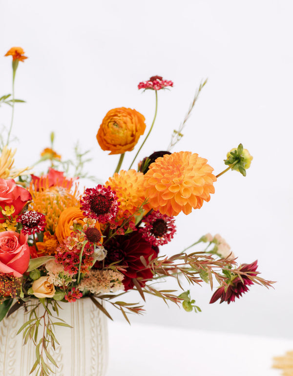 Fall Bounty Vase Arrangement