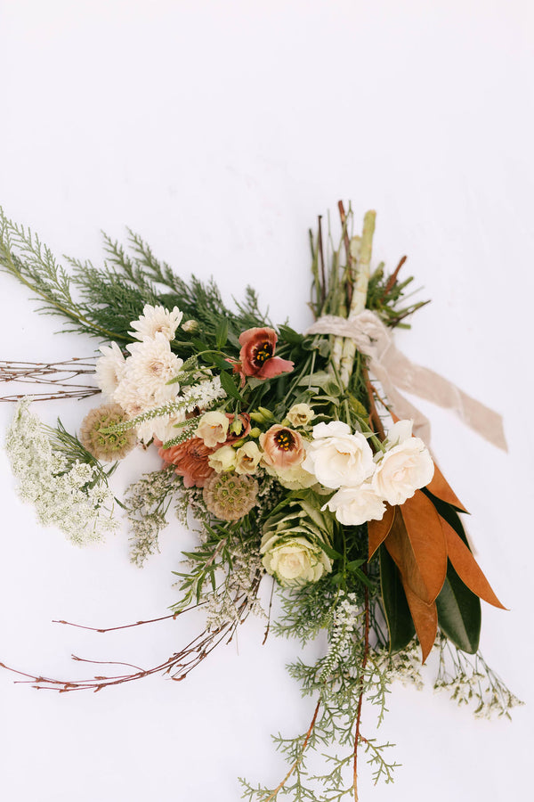 Winter Wrapped Bouquet