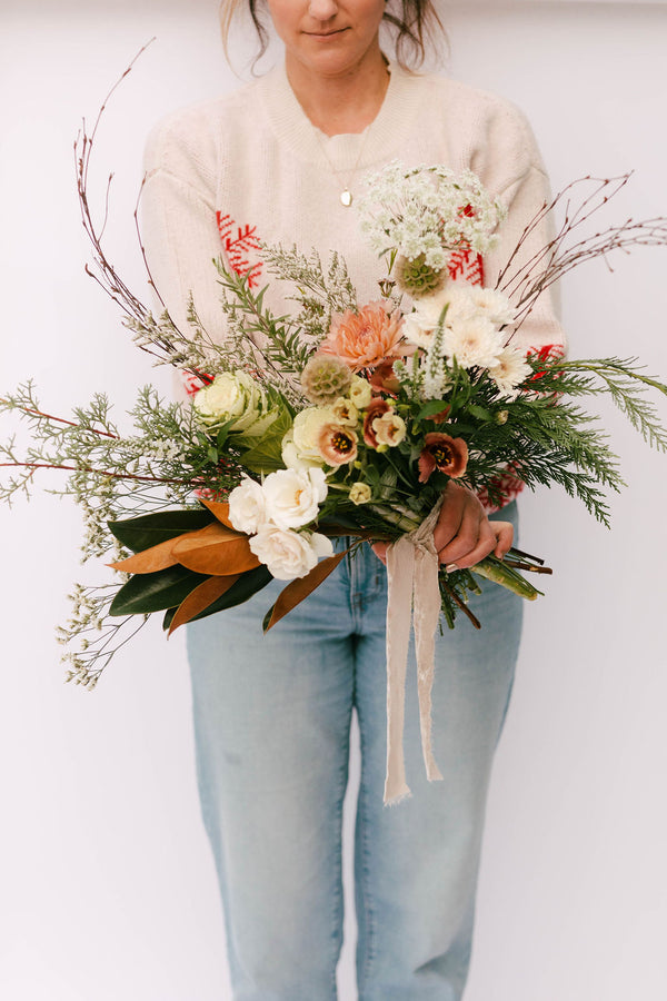 Winter Wrapped Bouquet