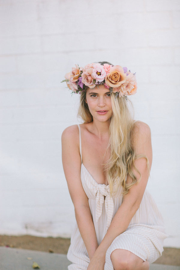 Full Floral Head Piece