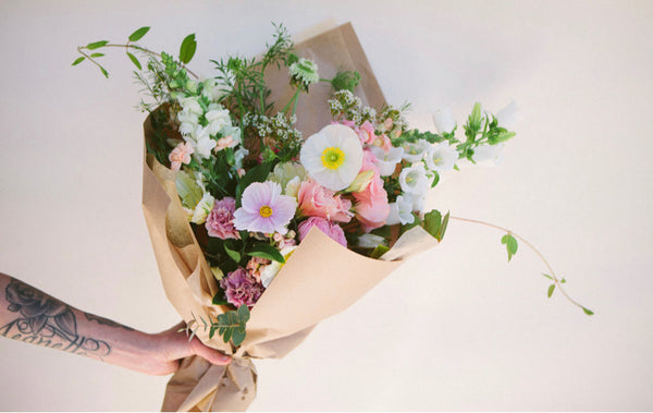 Seasonal Wrapped Bouquet