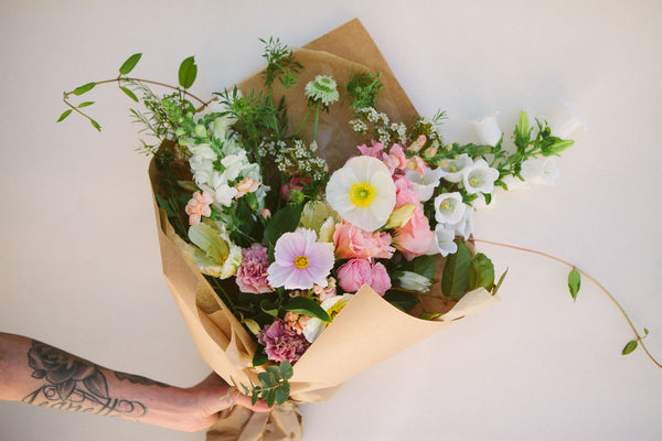 Seasonal Wrapped Bouquet